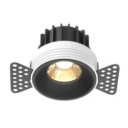 Встраиваемый светильник Раунд / Round 12 Вт 2700 К 60° (Черный) DL058-12W2.7K-TRS-B