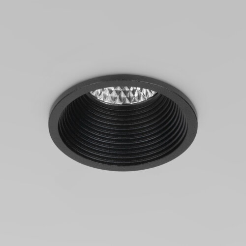Встраиваемый светодиодный светильник черный - Фото 2