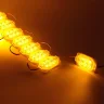 Светодиодный модуль 6 led 2835 MOD103 (12V, 1.2W, yellow, IP65) - фото I