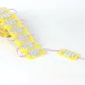Светодиодный модуль 6 led 2835 MOD103 (12V, 1.2W, yellow, IP65) - фото II