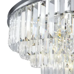 Подвесной светильник Revero E14х16 (Хром)