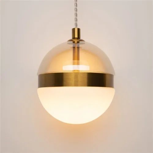 Настенный светильник (бра) Area 3000К 12Вт (Черный и Латунь) - фото 2