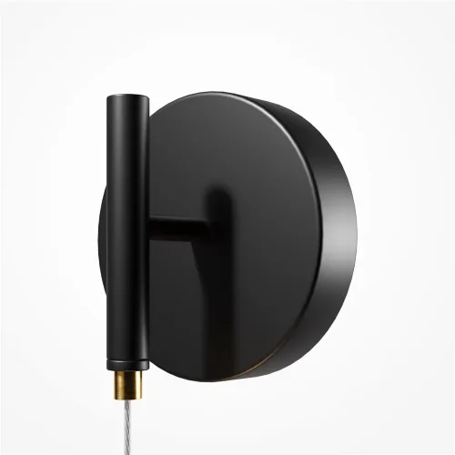 Настенный светильник (бра) Пространство / Area 3000К 12Вт (Черный и Латунь) MOD295WL-L12BBS3K - фото 12