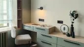 Настенный светильник (бра) ФАД / Fad 3000К 6Вт (Черный) MOD070WL-L8B3K - фото 3