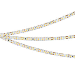 Светодиодная лента FC-А120-8mm 24V Warm3000-СХ1 (5 W/m, IP20, 5m) (Arlight, резка 1 светодиод) 052927