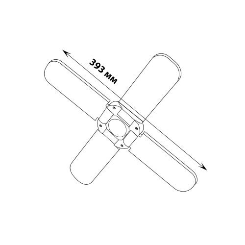 LED-P65-32W-SPSB-E27-FR-P4 PLP32WH Лампа светодиодная для растений, Форма P лепестковая, матовая, Спектр для рассады и цветения - фото 9
