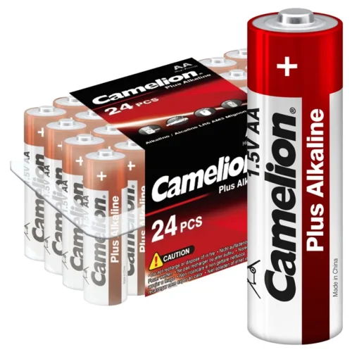 Элемент питания алкалиновый AA/LR6 1.5В Plus Alkaline LR6-PB24 (уп.24шт) Camelion 6752 - фото