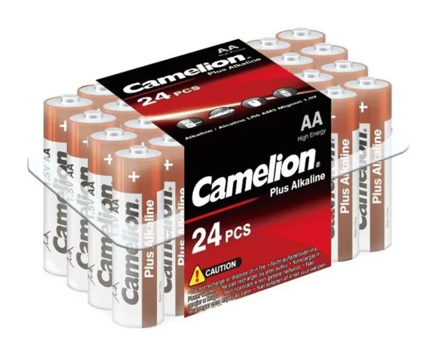 Элемент питания алкалиновый AA/LR6 1.5В Plus Alkaline LR6-PB24 (уп.24шт) Camelion 6752 - фото 3