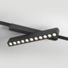 DK5308-BK Светильник для трека Air, серия Grill 3000 со светодиодом, L230*W26*H60мм, 48V DC, 12W, RA?90, 36°, 3000K, IP20, черный, алюминий. Фото 2