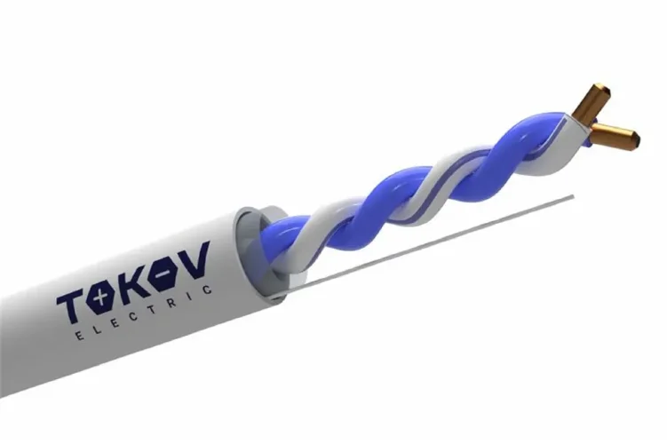 Кабель витая пара U/UTP 1х2х24AWG кат.5E PVC indoor 305м (м) TOKOV ELECTRIC TKE-C06-U12-5E-305-PVC - фото