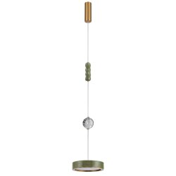 Подвес «ODEON LIGHT EXCLUSIVE» 5450/32LA, серия: RIVIERA (крепление на планке) - Переключатель цветовой температуры на корпусе