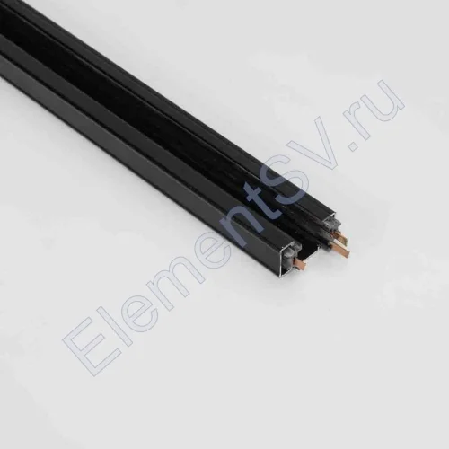 Трек для спотов 3L 1,5м NX31 (Евро, 3 провода, черный) - фото.