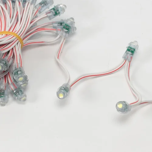 Светодиодный модуль пальчиковый MOD70 (12V, cool white, 9mm) - фото II