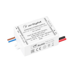 Блок питания ARPJ-SP-39260-PFC-TRIAC-MINI (10W, 20-39V, 260mA) (Arlight, IP65 Пластик, 5 лет) 047587