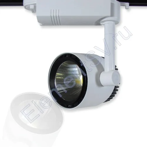 Светодиодный светильник трековый 2L PX20 (30W, 220V, Warm White) - фото.