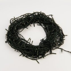 ULD-S5000-500-DGA WHITE IP20 Гирлянда светодиодная, 50м, 500 светодиодов, Белый свет, Провод зеленый