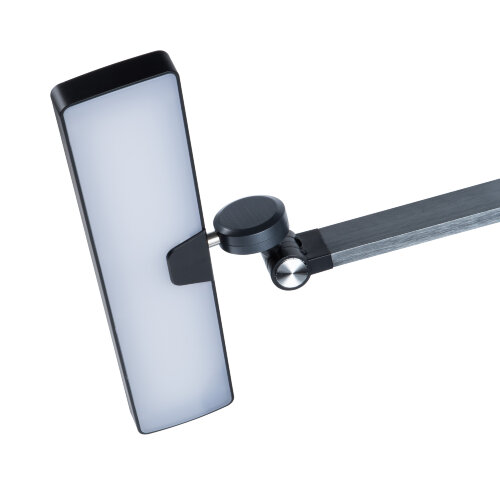 ULM-D110 15W-3000-6500K-DIM BLACK Светильник настольный светодиодный с беспроводной зарядкой телефонов, Сенсорный выключатель, Диммер, Черный, TM Uniel - фото 3