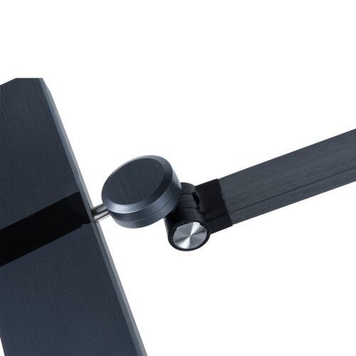 ULM-D110 15W-3000-6500K-DIM BLACK Светильник настольный светодиодный с беспроводной зарядкой телефонов, Сенсорный выключатель, Диммер, Черный, TM Uniel - фото 7