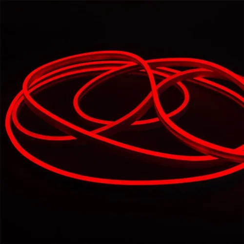 Светодиодный гибкий неон RGB-SPI 3838, 72led/m, 24pix/m, WS2811, 12V, 12W/m, IP65, 6.5x16.5mm, LN211 - фото V