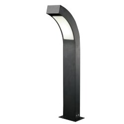 ULU-T72A-14W-4000K IP65 BLACK Светильник светодиодный уличный, Архитектурный напольный, Белый свет 4000K, Корпус черный, TM Uniel