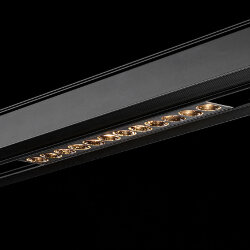 Светильник линейный дарклайт, серия SY-LINK, Черный, 12Вт, IP20, Теплый белый (3000К), SY-LINK-220-BL-12-WW 013646