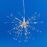 ULD-H3030-150-DTA-3AA-RC WARM WHITE IP20 FIREWORKS Фигура светодиодная Фейерверк на батарейках 3AA не в-к, 30х30см, Подвесная, 120 светодиодов, Теплый белый свет, Пульт ДУ в-к, Провод прозрачный, TM Uniel - фото 1