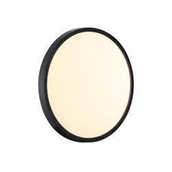 Настенно-потолочный светильник «Sonex» 7660/24L, серия: ALFA BLACK (накладной) - Переключатель цветовой температуры 3000/4000К