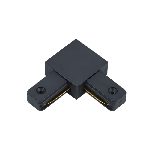 Коннектор L-тип LSB-BL для шинопровода SB черный IN HOME - Фото