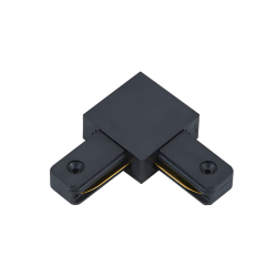 Коннектор L-тип LSB-BL для шинопровода SB черный IN HOME