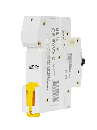 Выключатель автоматический модульный 1п C 16А M10N ARMAT IEK AR-M10N-1-C016 - фото 3