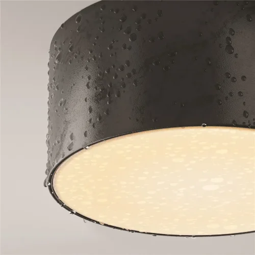 Потолочный светильник Зон / Zon IP 3000K 15Вт IP 65 (Черный) O430CL-L15B3K - фото 6