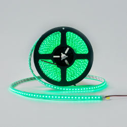 Светодиодная лента  3528, 120 LED/м, 9,6 Вт/м, 12В , IP66, Цвет: Зеленый, SWG3120-12-9.6-G-66-M 014779