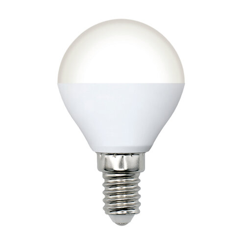 LED-G45-6W-4000K-E14-FR-DIM-SLS Лампа светодиодная, диммируемая, Форма шар, матовая, Белый свет 4000K - фото 1