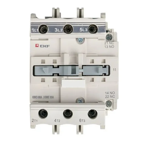 Контактор КМЭ 80А кат. 220В AC 1НО+1НЗ EKF ctr-s-80-220 - фото 6