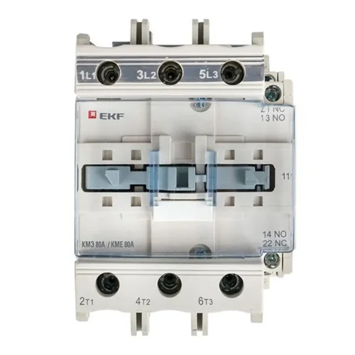 Контактор КМЭ 80А кат. 220В AC 1НО+1НЗ EKF ctr-s-80-220 - фото 5