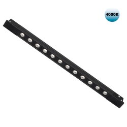 Трековый светильник для низковольтного шинопровода арт. 135179-135180 «Novotech» 359433, серия: FLUM (крепление к треку)