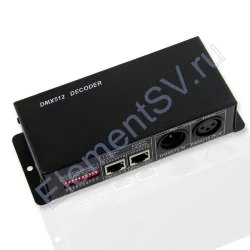 Декодер DMX-4CH DM1 (12/24V, 4ch х4A, 192/384W)