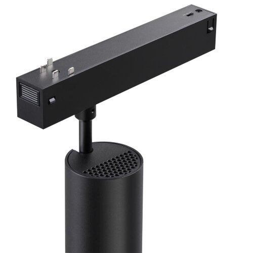 Трековый светодиодный светильник диммир. со сменой цв.температуры, пульт ДУ/Tuya Smart Life «Novotech» 359957, серия: VECTOR (крепление к треку). Фото 2.