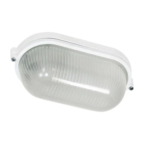 Светильник 'Банник' 1401 НПП 03-60-021 1х60Вт E27 IP65 овал малый корпус бел. Элетех 1005500938 - фото 2