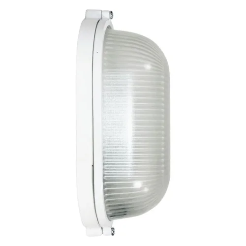 Светильник 'Банник' 1401 НПП 03-60-021 1х60Вт E27 IP65 овал малый корпус бел. Элетех 1005500938 - фото 4