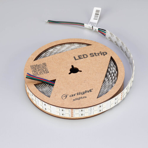 Светодиодная лента RT-В144-19mm 24V RGB (34.4 W/m, IP20, 5060, 5m) (Arlight, Открытый) 012905(2) - фото 3