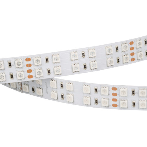 Светодиодная лента RT-В144-19mm 24V RGB (34.4 W/m, IP20, 5060, 5m) (Arlight, Открытый) 012905(2) - фото 2