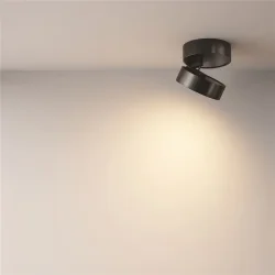 Потолочный светильник Onda 3000K 1x18Вт 120° (Черный)