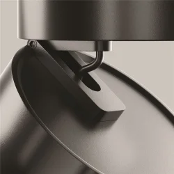 Потолочный светильник Onda 3000K 1x18Вт 120° (Черный)