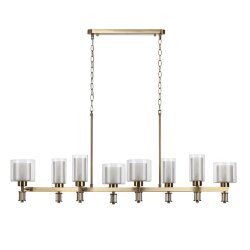 Люстра «ODEON LIGHT» 5088/8A, серия: SAGA (крепление на планке)