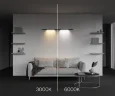 Светильник Базис / Basis для системы освещения Axity 3000/6000К 12Вт 120° (Черный) C100CL-L500-12W3-6K-B - фото 8