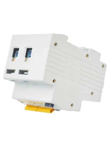 Выключатель автоматический дифференциального тока 2п C 6А 10мА тип AC 4.5кА АД-12 KARAT IEK MAD10-2-006-C-010 - фото 8