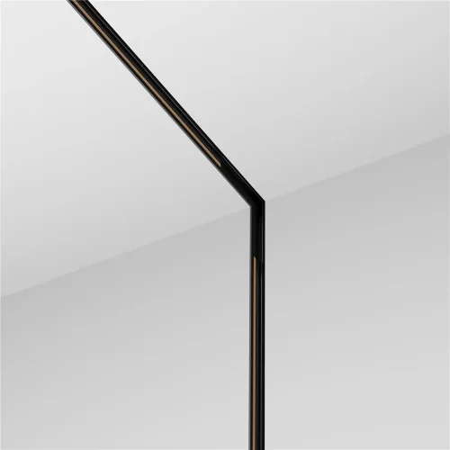 Коннектор угловой внутренний под шпаклевку , встраиваемый Levity (Черный) TRA184ICL-13B - фото 3