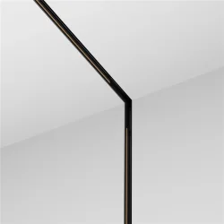 Коннектор угловой внутренний под шпаклевку , встраиваемый Levity (Черный) TRA184ICL-13B