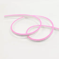 Светодиодный гибкий неон 5*12, 12V pink LN506
